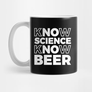 Funny Brewer No Science No Beer T-shirt Mug